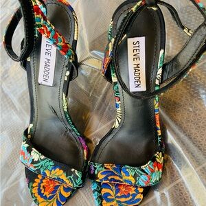 Steve Madden Vibrant Floral Heels